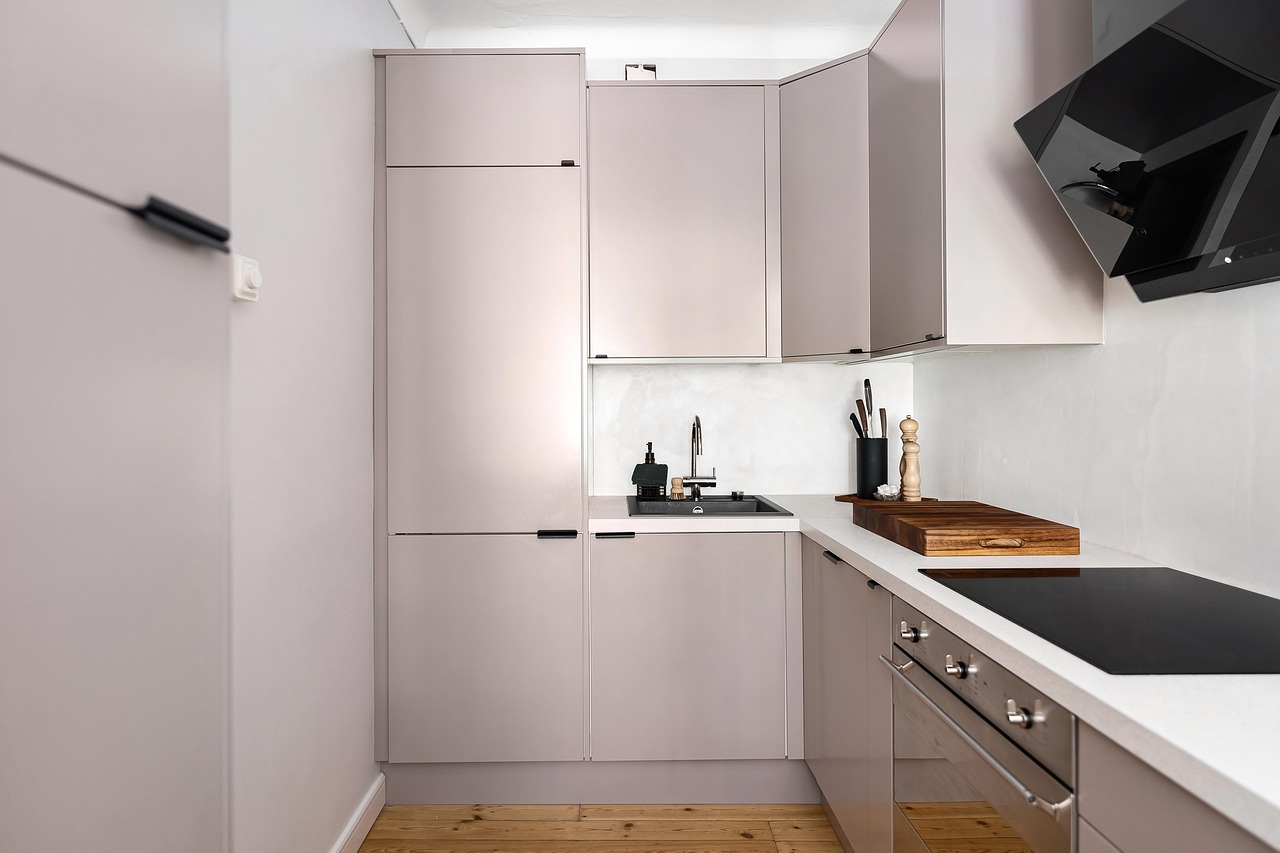Kitchen, cabinets, hallway — Browse houses for sale in Puerto Rico designed for relaxed island living.