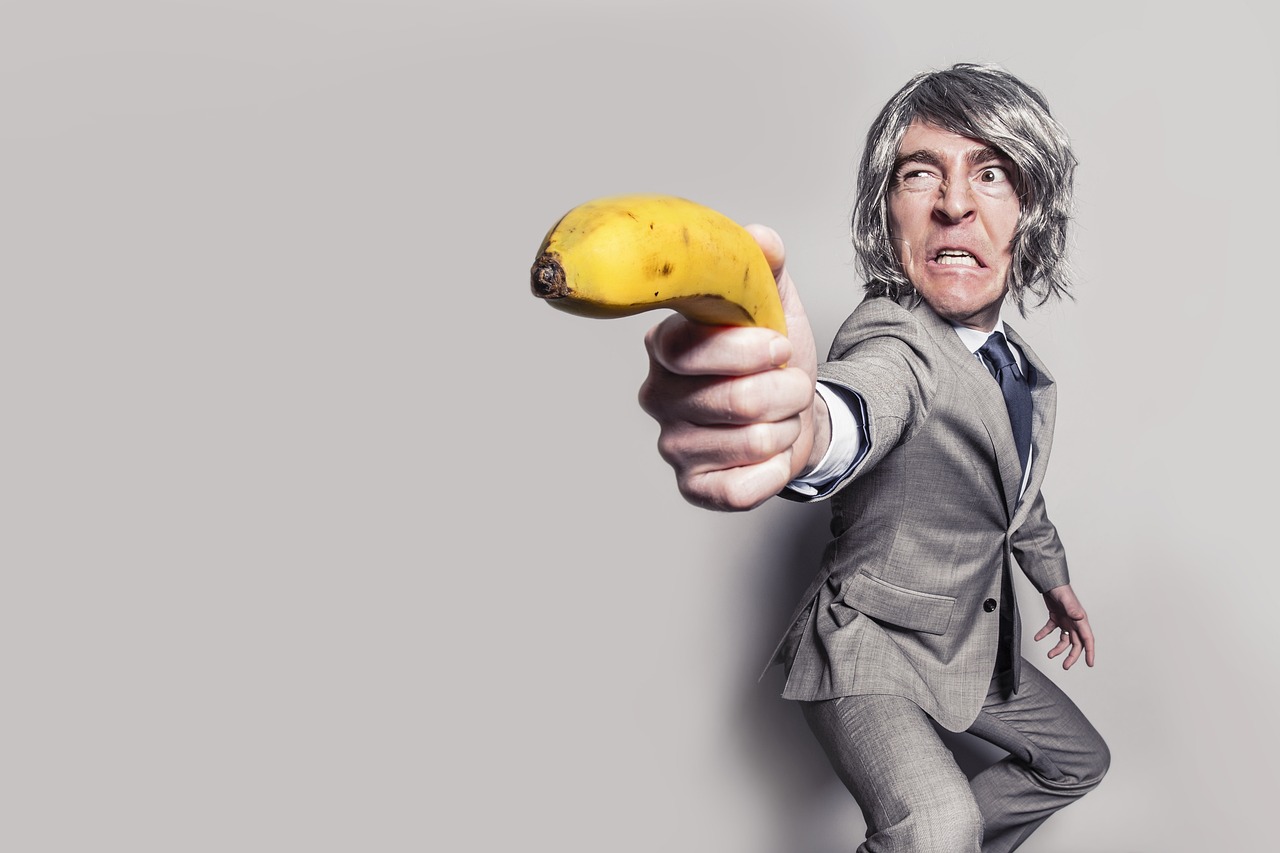 Suit, business man, banana — The Best Part-Time Entertainment Jobs for Fun and Flexibility